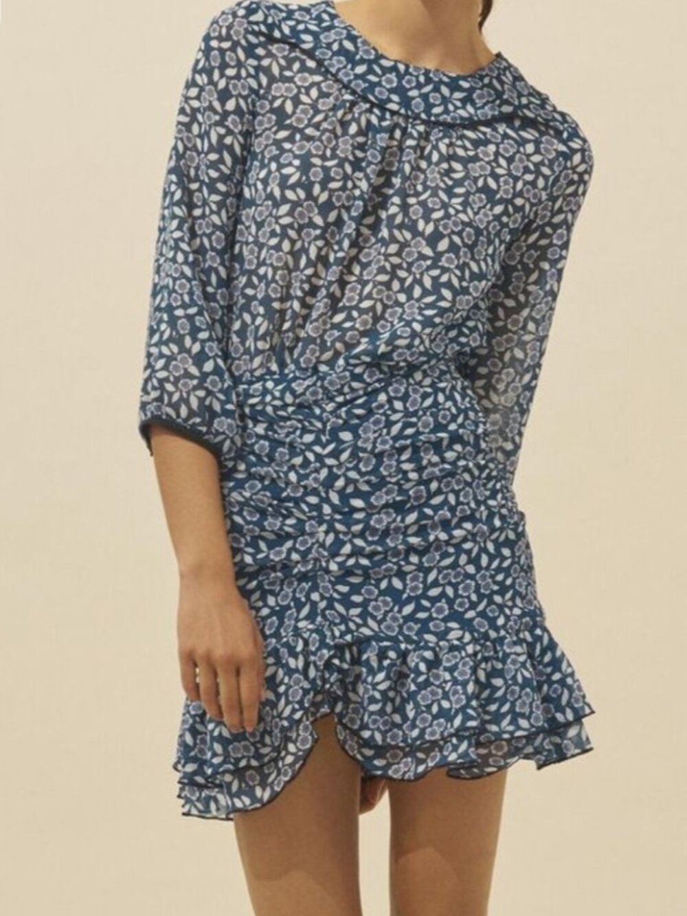 Billy dress bleu paon Bash